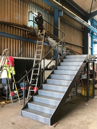 Specialist Staircases Services in Northern Ireland - EF Engineering